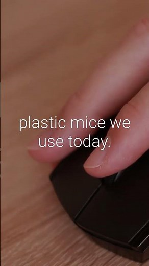 The first computer mouse was made of wood!