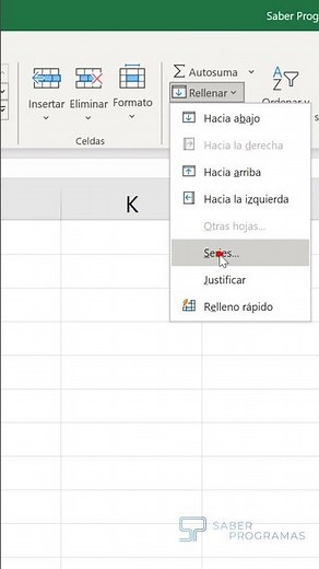 AUTOFILL DATE SERIES IN EXCEL #shorts