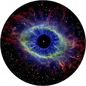 Orzorz Slide Discs Galaxy Night Light Plus Home Planetarium Projector (Work Star Projector Plus) (Evil Eye)