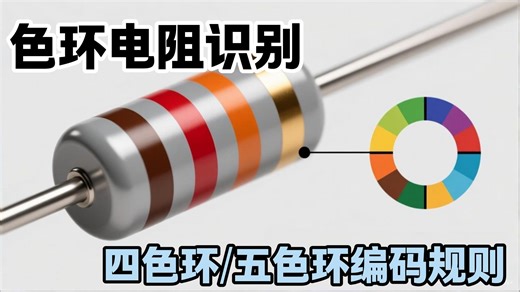色环电阻识别：四色环/五色环编码规则