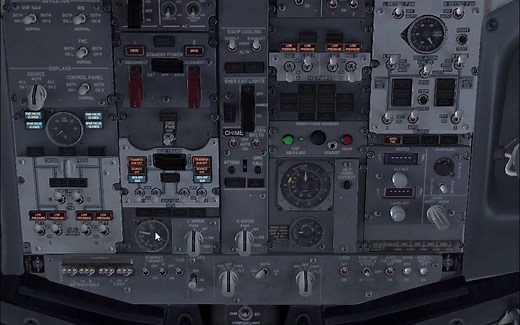 FSX模拟飞行737冷舱，手把手教大家如何启动一架飞机