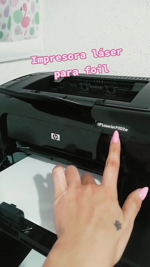 Impresora láser para aplicación de foil✨ #impresoras #emprendedoracreativa #aprendeyemprende #agendaspersonalizadas #emprendedoreslocales