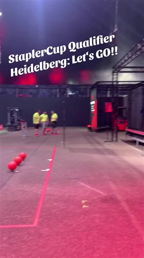 Over 80 #forkliftcertified drivers in competition for the Finals tickets 🎟️ Let the show begin, here in Heidelberg, Germany! #staplercup #forklift #forkliftcertified #stapler