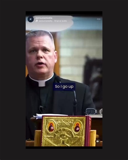 ChurchPOP | Whoa! 🤯 This is incredible! In a viral reel published by Parousia Media, Father Chris Alar of the Marian Fathers of the Immaculate... | Instagram