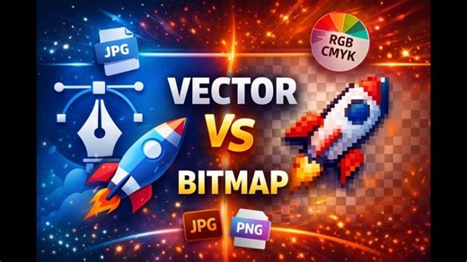 ¿Qué es el Diseño Digital? Vectores, Mapas de Bits, JPG, PNG, RGB y CMYK Explicado Fácil 🎨💻🚀 | Marco Antonio Herrera Morales