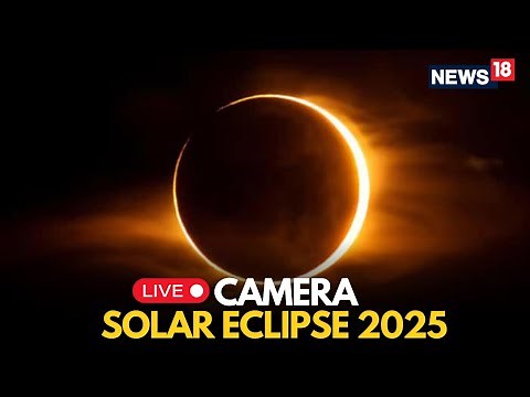 Surya Grahan 21st September 2025 LIVE Footage | Solar Eclipse 2025 Captured on Camera | Astrology