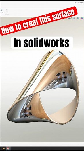 This Loft Surface Should NOT Be Possible in SolidWorks! 😳🔥 #solidworks #mechanic #tech#automobile