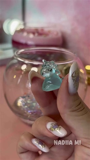 🦄 Unicorn water candle DIY | Relaxing ASMR ✨