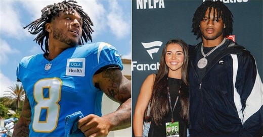 Omarion Hampton's gf Lily Heder cheers for Chargers RB on NFL debut with 3-word message ahead of Brazil game