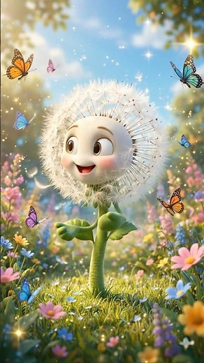 The Flower That Carries Your Wishes 🌬️ | Dandelion Secret | Flower series Ep 15 |