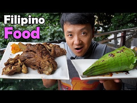 First Time Trying TRADITIONAL Filipino Food