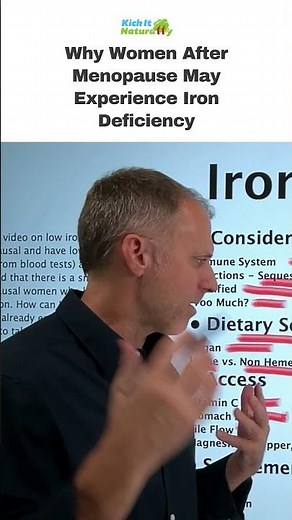 Why Women After Menopause May Experience Iron Deficiency