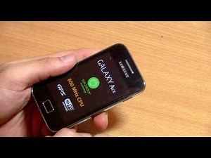 Samsung Galaxy Ace Unboxing and Hands On