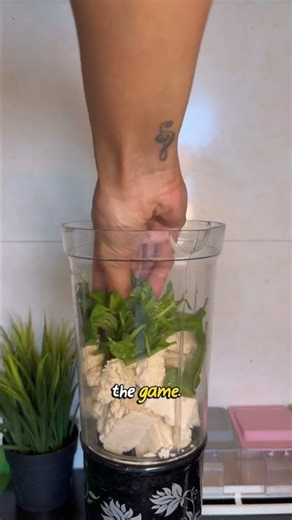 Save 100s of calories using this swap! | High Protein Pesto | Low Calorie Recipes ♥️