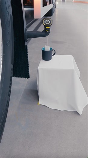 Volvo Trucks on Instagram: "You've seen others do it, but never like this. Our Camera Monitor System with Enhanced Night Mode is raising the stakes. We asked our own Driver Development Manager, Tatu Ljokkoi, to perform the teabag challenge with the Volvo FH Aero. #volvotrucks #volvotrucksaero #energyefficiency #aerodynamics"