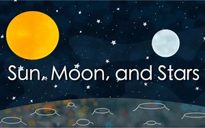 Sun, moon, stars song for kids