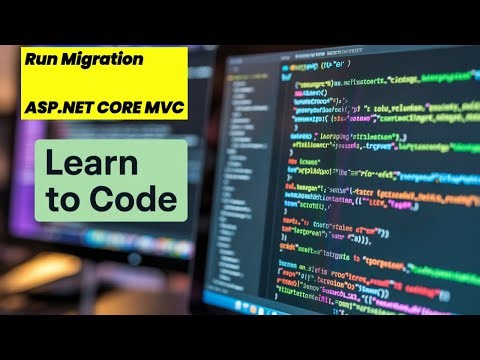 How to Add Migration and Update Database in ASP net Core MVC