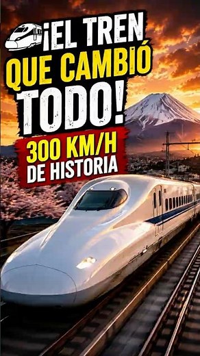 🚄 The Japanese bullet train that changed the world