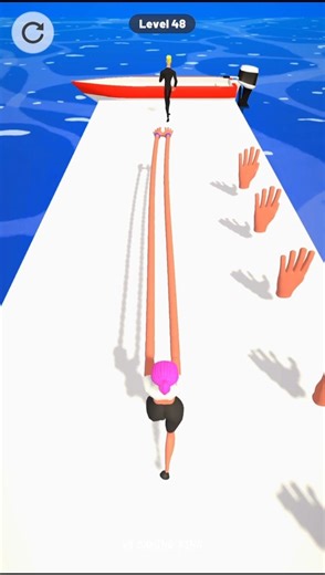 Hand Stack Run Fun Game 😂💥 || #games #gaming #shorts #trendingshorts