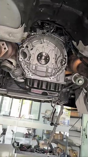 Mercedes benz GLE W166 m276 engine,common oil leaek,oil sump issue #mercedes #w166 #oilleakrepair