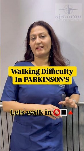 Walking difficulty in Parkinson's, here are simple exercises to improve gait issues!