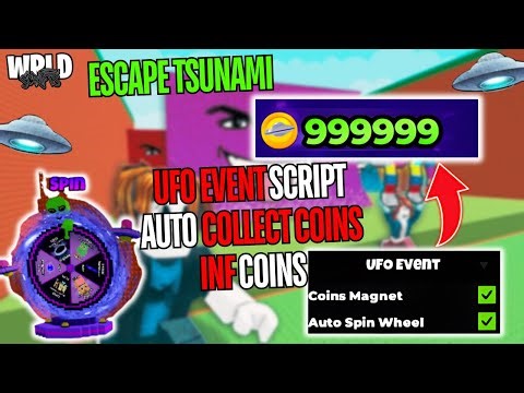 [🛸🌊 UFO EVENT] Escape Tsunami For Brainrots! Script *NO KEY* – AUTO EVENT | AUTO COLLECT UFO COINS