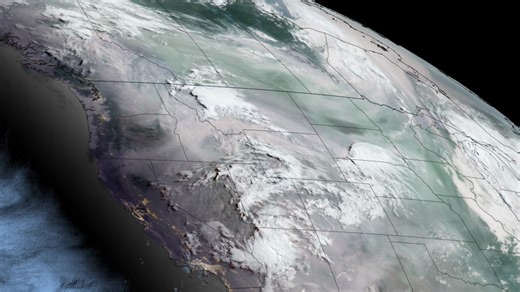 NASA Scientific Visualization Studio | GOES Satellites Wildfire Detection and Monitoring