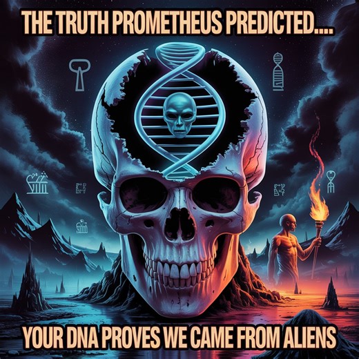 PROMETHEUS Predicted the Truth? How our DNA Proves We Came From Aliens? The Real Human Origins #ancientaliens #alien #UFO #paranormal #mystery | The Extraterrestrial Library
