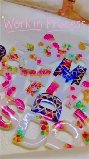 handmade Alphabet Keychain ✨🫶