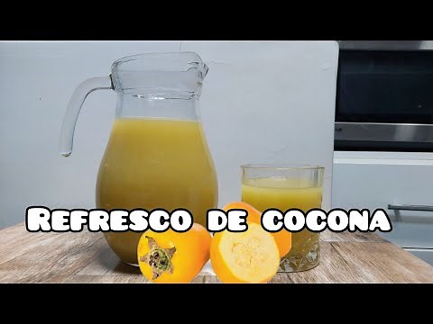 Refresco de cocona / jugo de cocona - cocina fácil, cocina real.
