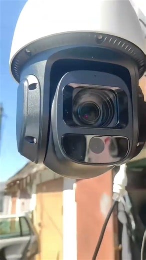​🔥 High-Tech Dahua PTZ Camera Installation! 📸 #dahua #camera #tech
