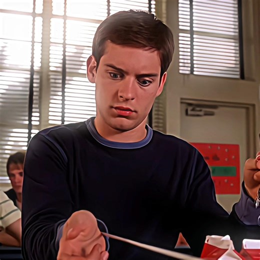 "Peter After His Powers" ❤️‍🔥☠️| Spiderman 2002 |HeavenlyJumpstyle Slowed #tobeymaguire#edit #shorts