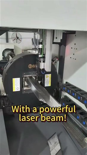 Laser Pipe Cutting for Complex Shapes #machine #coldmilling #factory #cncmill #welding #copper