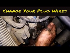 How To Install Replace Spark Plug Wires Chevy Silverado GMC Sierra 4.8L 5.3L 6.0L