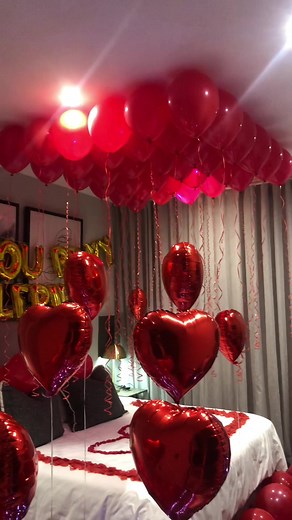 Romantic Girlfriend Proposal in Johannesburg | Surprise Decor at The Catalyst Hotel