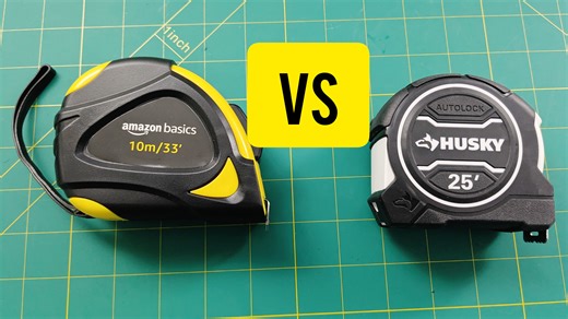 Watch My Auto-Lock Tape Measures ﹙Amazon Basics vs Husky﹚ on Amazon Live