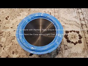 Painting your Subwoofer Cones