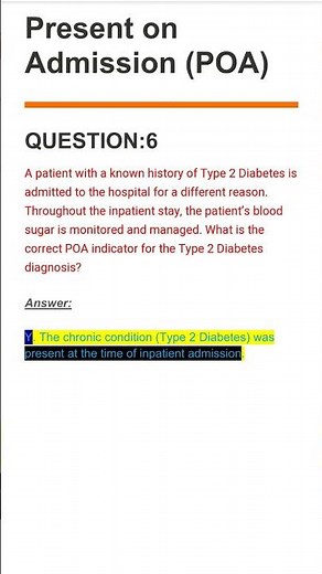 POA indicator || present on Admission || CCS medical coding, ICD 10 PCS and CM #exam #education #ccs