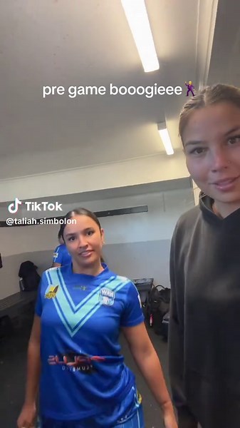 Pregame Practice: Girls Get Ready on the Field