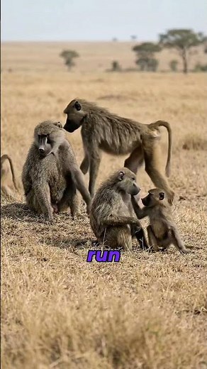 Baboon Behavior & Social Hierarchy Explained #baboon #nature