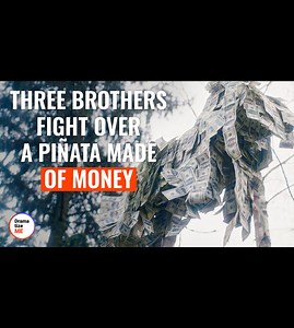 Three brothers fight over a piñata made of money | DramatizeMe