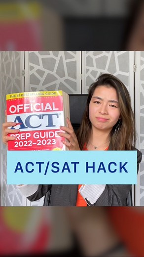 AMY WANG on Instagram: "My trick to ace the ACT/SAT with 1 try w/ MINIMAL studying 😱 Use R.test with the link in my bio and save 25% with my code: WAMY💰 #act #sat #rtest #standardizedtesting #digitalsat #college #collegeadmissions #collegeapplications"
