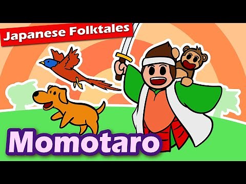 Momotaro, the Peach Boy (a cute tale used for war propaganda?) | Japanese Folktales