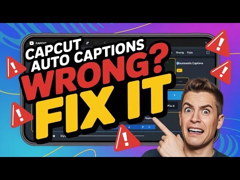 How To Fix Incorrect Auto Captions in CapCut PC