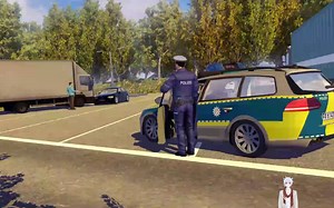 【autobahn police simulator】 交警超速违规开车？——模拟交警的一天