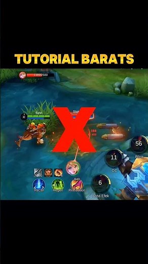 BARATS TUTORIAL MOBILE LEGENDS #mobilelegends #tutorial