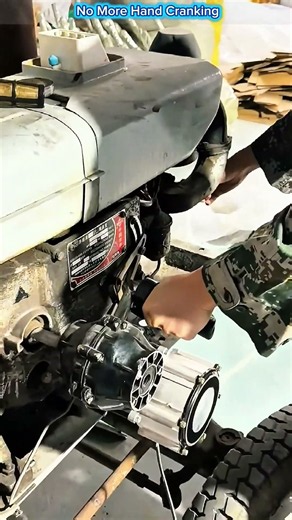 Electric Starter for Diesel Engines.