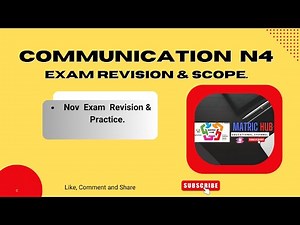 Communication N4 - P2 November 2024 Exam Paper.