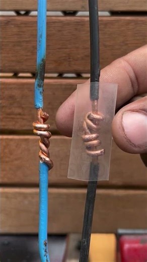 Watch this incredible technique an electrician showed to insulate wires #USA #ElectricianLife #diy