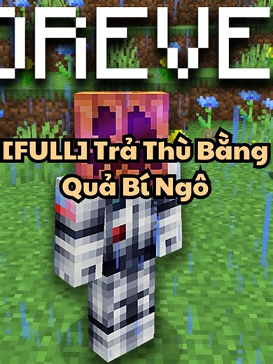 Cách bẫy bạn bằng quả bí ngô trong Minecraft